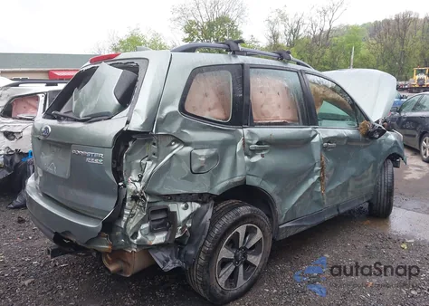 2017 Subaru Forester 2.5I из США, поврежденный, VIN JF2SJABC4HH452602